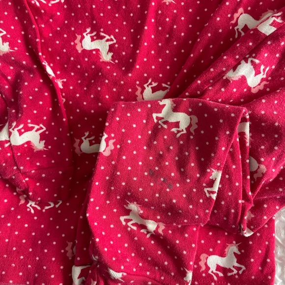 Toddler girls Pink Unicorn pjs - Picture 3 of 3